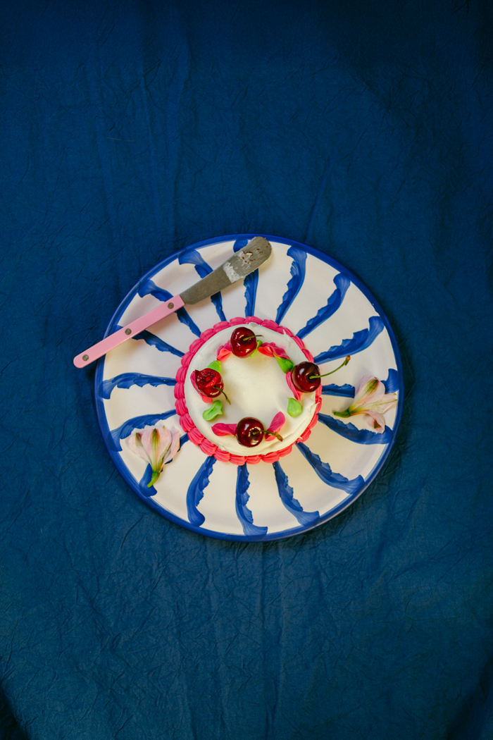 The Candy Cane Dinner Plate