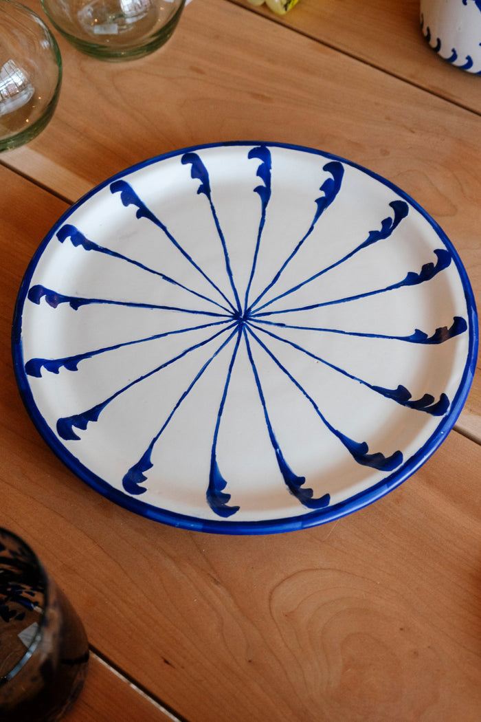 The Candy Cane Dinner Plate