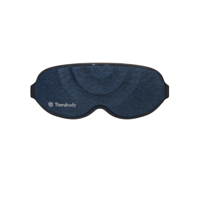 Therabody Sleepmask | Therabody in dark blue fabric designed for comfort and enhanced relaxation to support restful sleep and overall wellness.