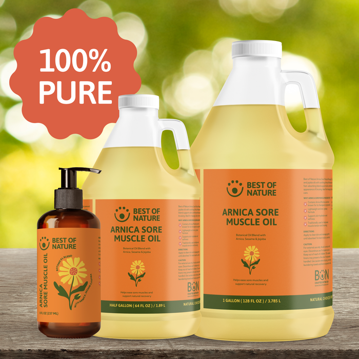 Therapeutic Arnica Sore Muscle Massage & Body Oil
