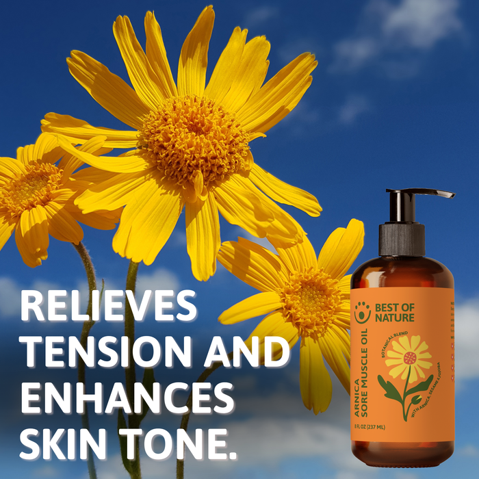 Therapeutic Arnica Sore Muscle Massage & Body Oil