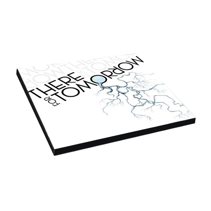 This minimalist white square album cover from hopelessrecords features bold black text and subtle branching lines—a modern sleeve for the self-titled CD packed with standout tracks.