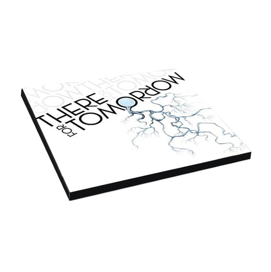 This minimalist white square album cover from hopelessrecords features bold black text and subtle branching lines—a modern sleeve for the self-titled CD packed with standout tracks.