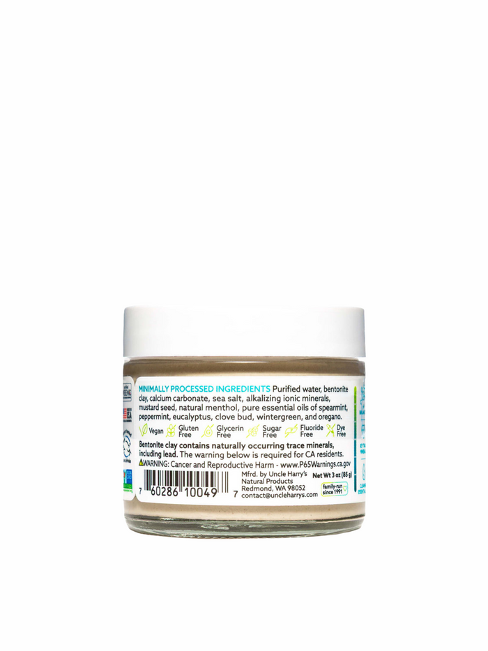 Toothpaste Uncle Harry's 3oz Jar