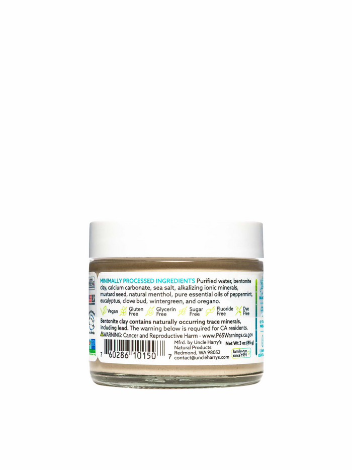 Toothpaste Uncle Harry's 3oz Jar