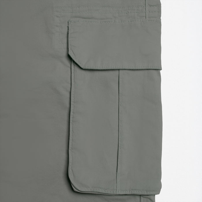 Twill Relaxed Cargo Short | Olive