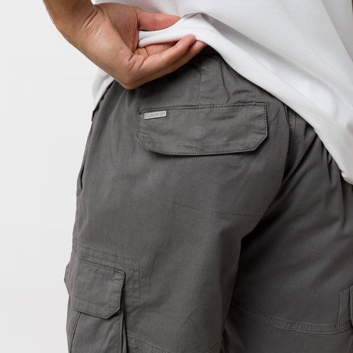 Twill Relaxed Cargo Short | Olive