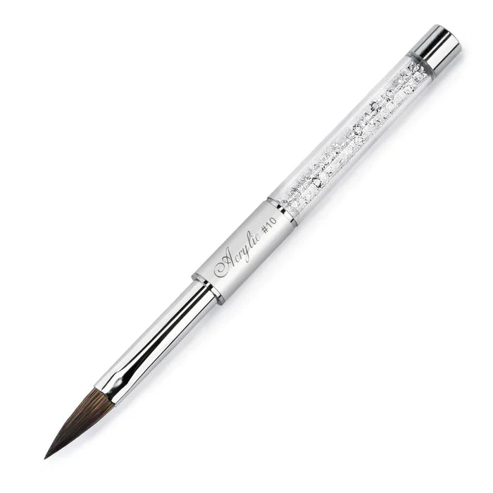 Ugly Duckling Premium Crystal Natural Hair Acrylic Brush