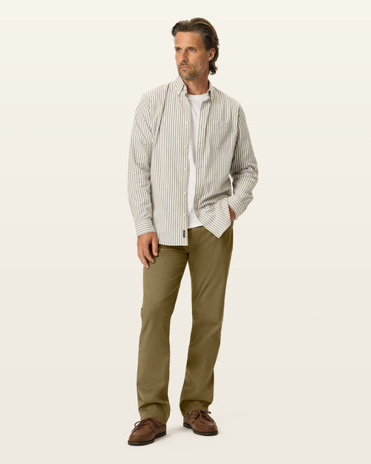 STRAIGHT SATEEN 5PKT in New Khaki