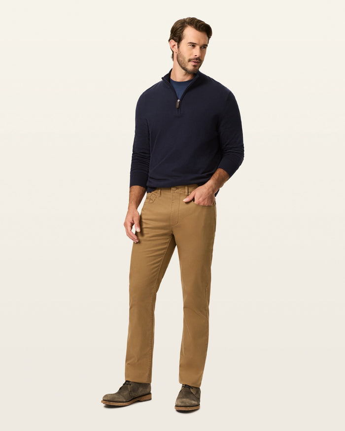 Ultra Soft Sueded 5 Pocket Pant, Straight Fit