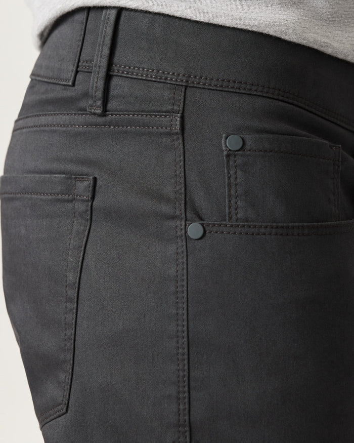 Ultra Soft Sueded 5 Pocket Pant, Straight Fit