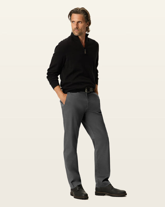 Ultra Soft Sueded Chino, Straight Fit
