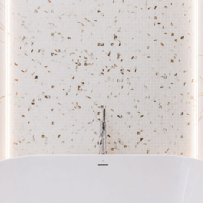 Unique Marble Paonazetto Mosaic Silktech Box Emil