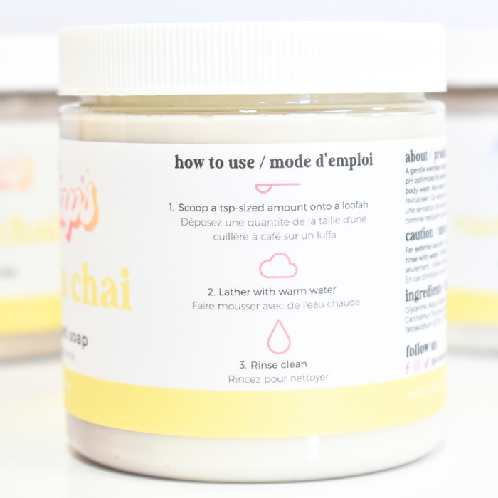 Vanilla Chai Whipped Soap