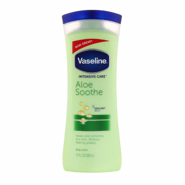Vaseline Intensive Care Body Lotion Soothing Hydration, 2pk/20.3oz + Bonus Bottle 10oz