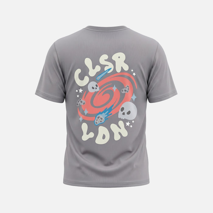 Vortex Bubble T-Shirt  |  Mid Grey
