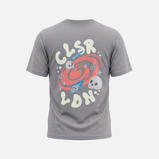 Vortex Bubble T-Shirt  |  Mid Grey