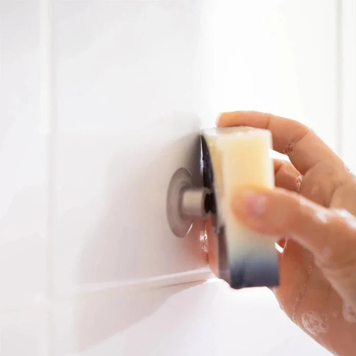 Wall-Mounted Magnetic Soap Saver & Holder - Set of 2