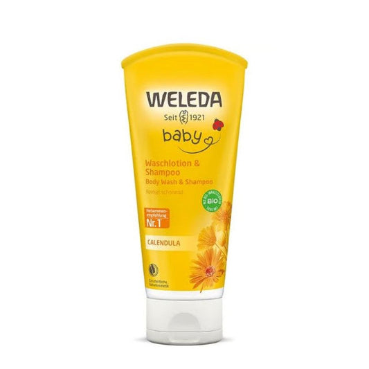 Weleda Σαμπουάν Καλέντουλας και Αφρόλουτρο 200ml