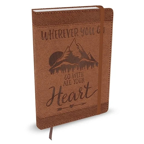 Wherever You Go, Go With All Your Heart Artisan Journal