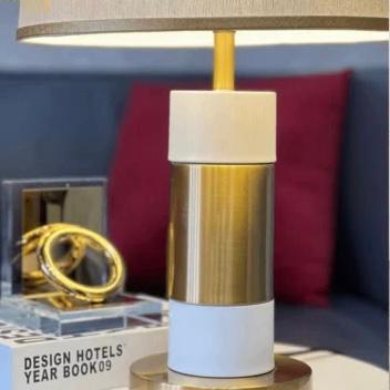 White and Gold Lamp | Home Décor