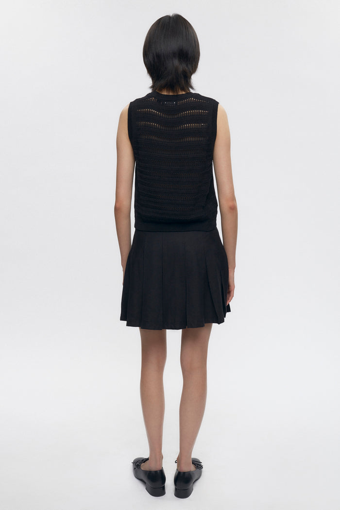 Women’s Acacia Knit Tank in Black