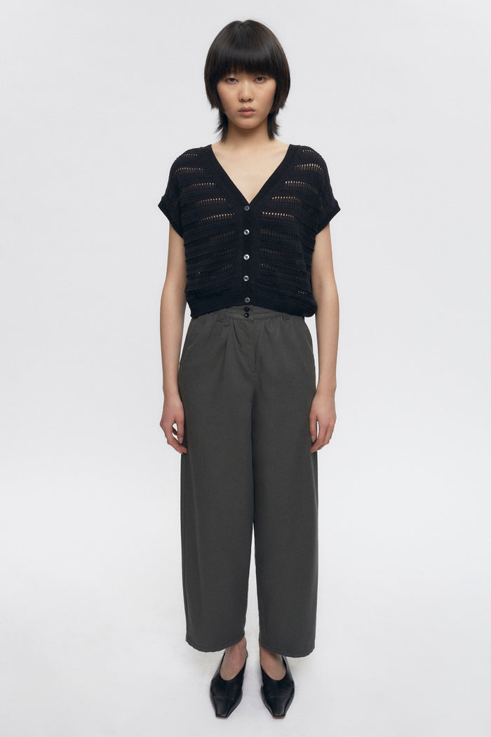 Women’s Acacia Knit Vest in Black