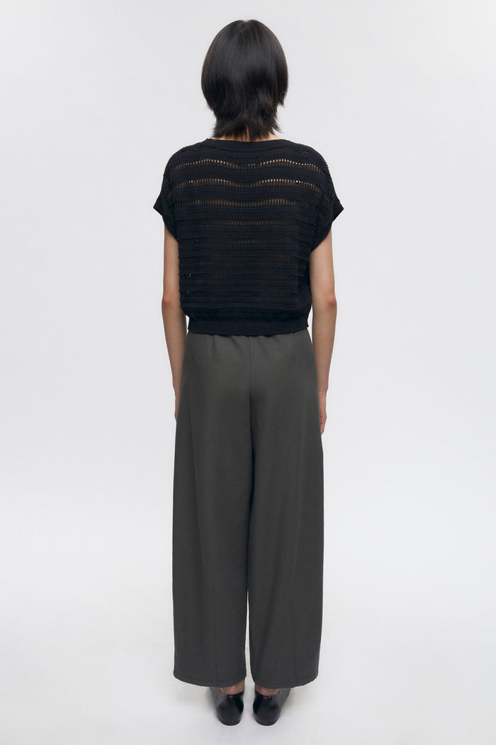 Women’s Acacia Knit Vest in Black