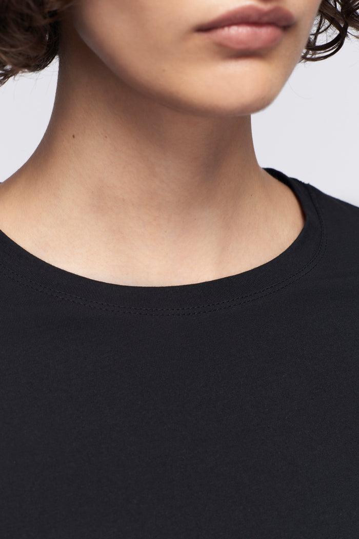 Women's Essential Crew in Black
