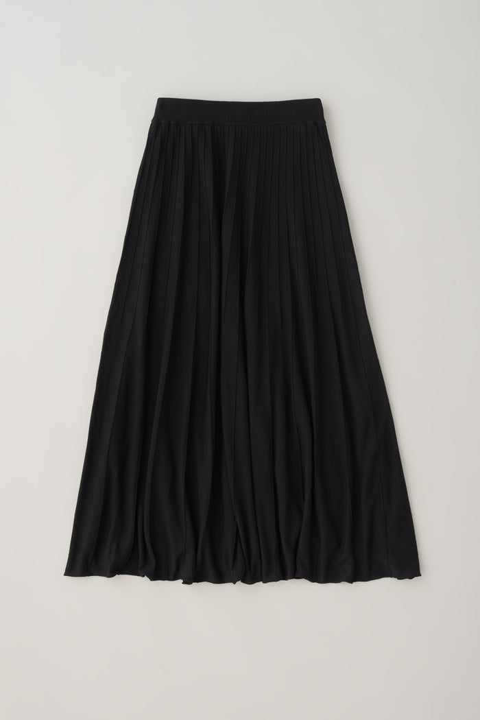 Women's Gezira Knit Skirt in Black