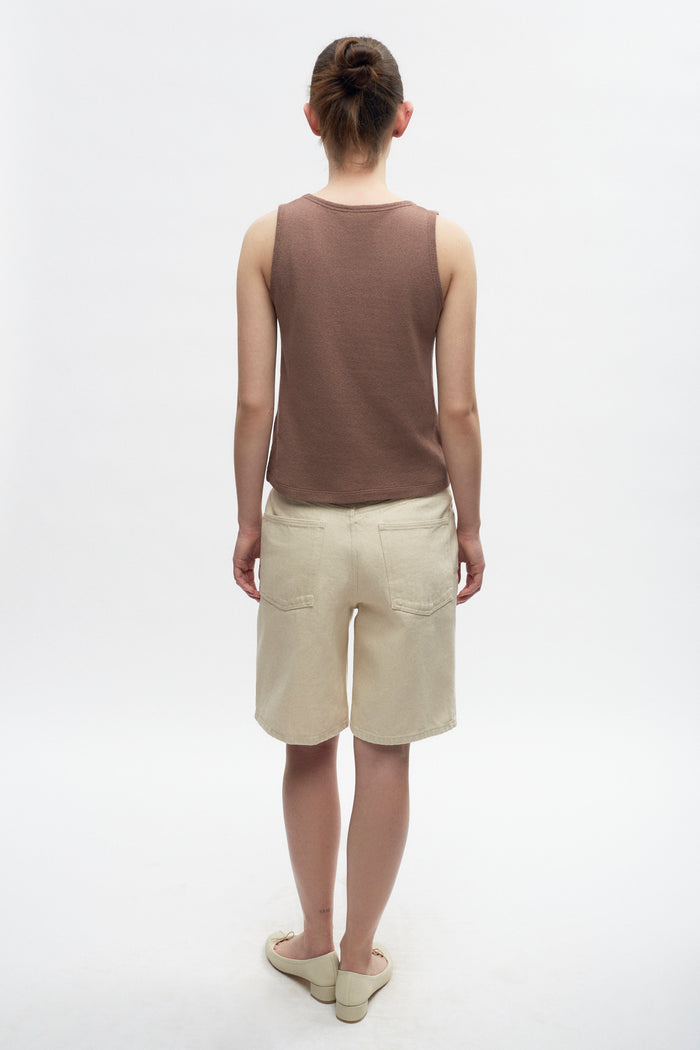 Women's Luxor Jersey Tank in Acorn