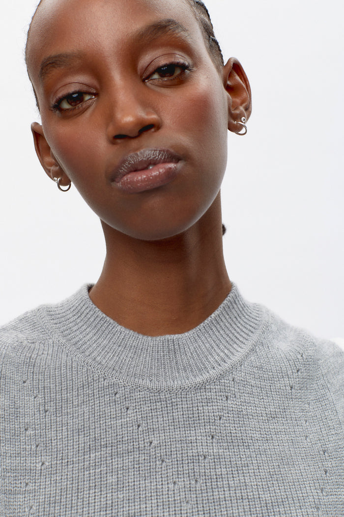 Women's Maadi Vest in Heather Grey