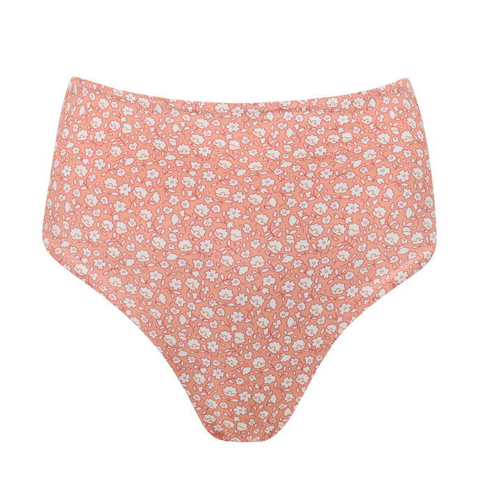 women's melone floral high waisted bikini bottom