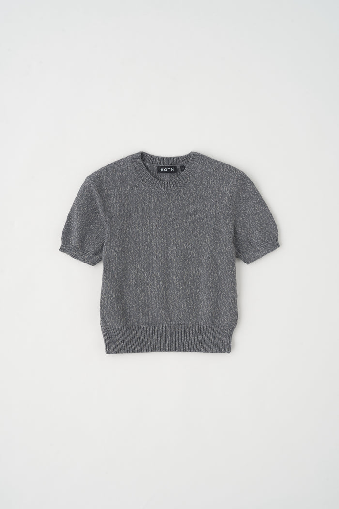 Women's Orman Knit Crew in Dark Dusk Mix
