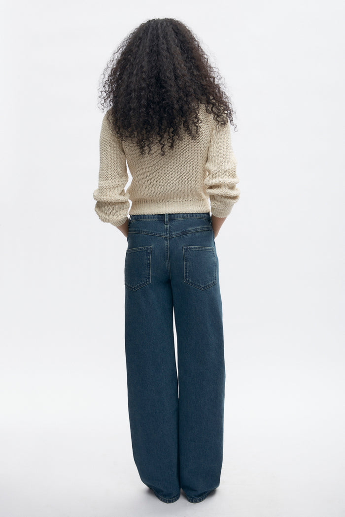 Women's Orman Knit Longsleeve in Natural Mix