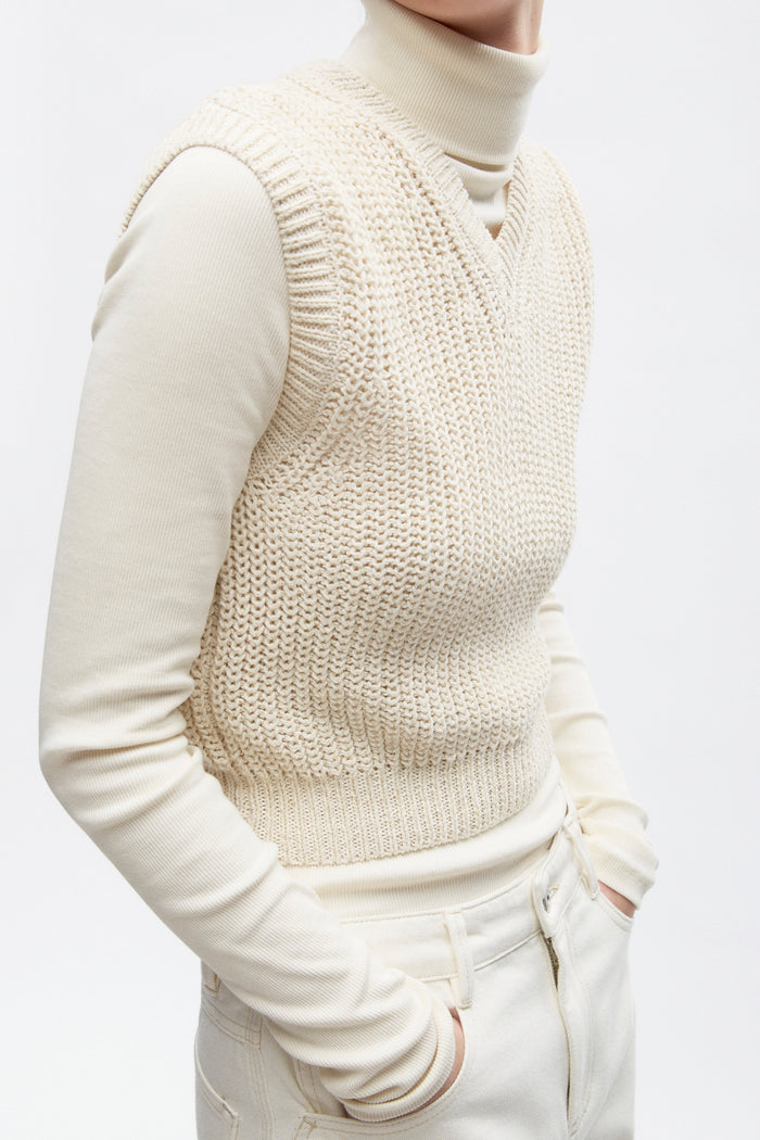 Women's Orman Knit Tank in Natural Mix