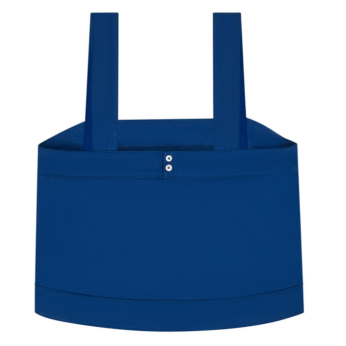 women's oyster blue linen tank