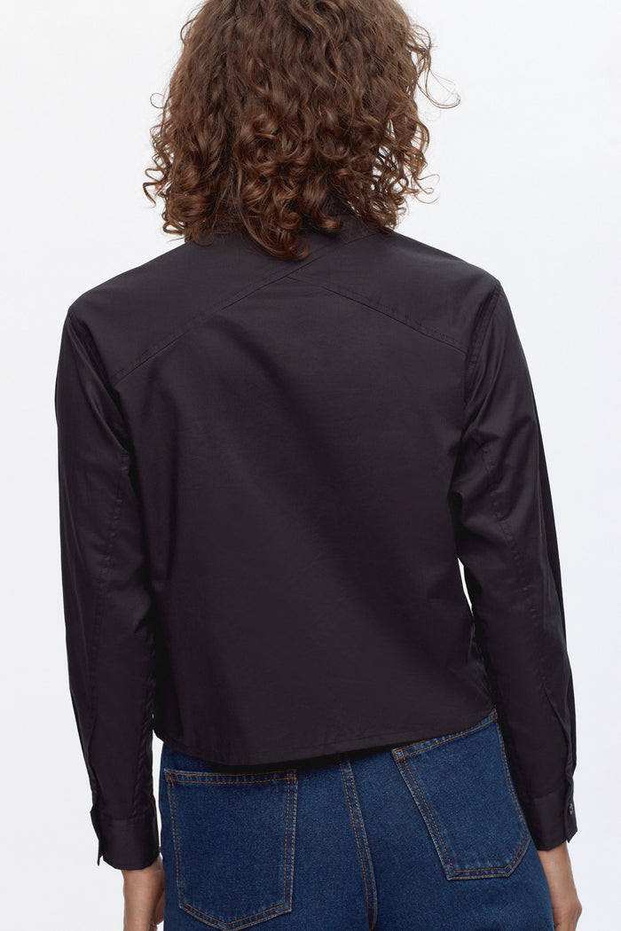 Women's Soad Shirt in Olive/Black