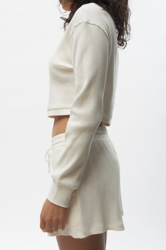 Women's Thebes Longsleeve in Marshmallow