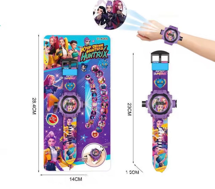 Wristwatches With Projector Light