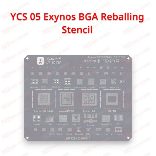 YCS 05 Exynos BGA Reballing Stencil