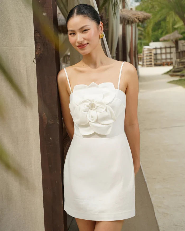 Yumi Kim Alina Mini Dress in White