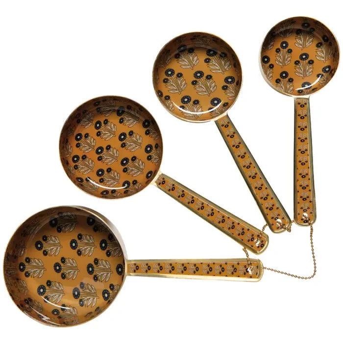 Zest Enameled Steel Measuring Cups - Set of 4
